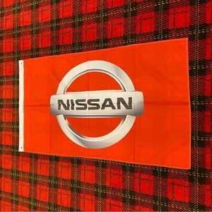 Brand new Nissan banner flag
